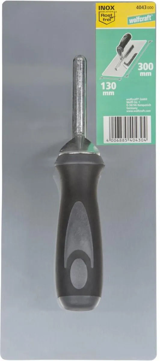 Wolfcraft RVS Plakspaan 300x130mm - 4043000 - afbeelding 3 van 3