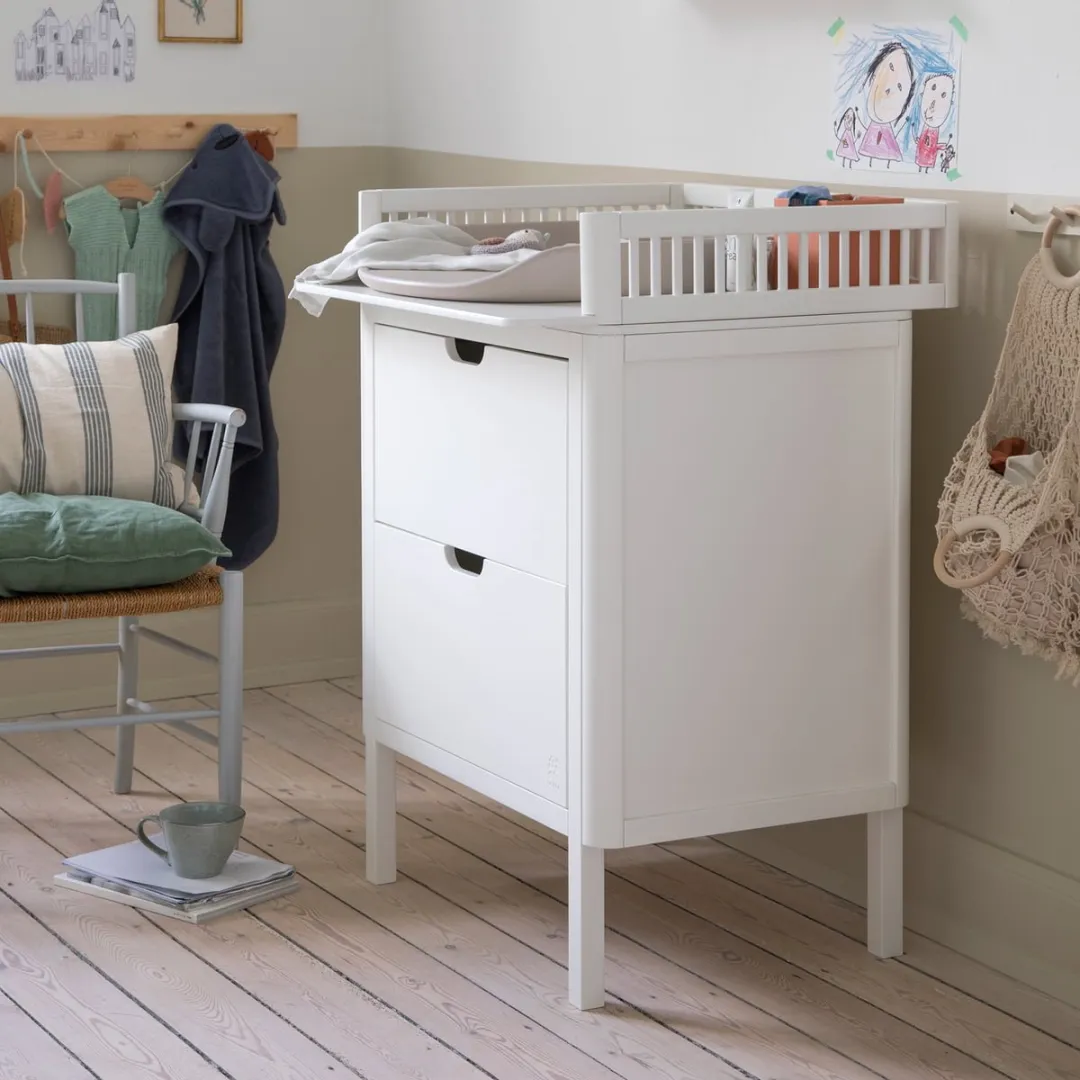 Sebra Commode met laden - Classic White