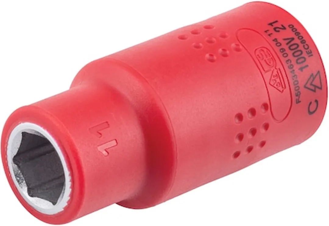 Würth VDE Geïsoleerde Dopsleutel 1/2" 11mm - 1 Stuk