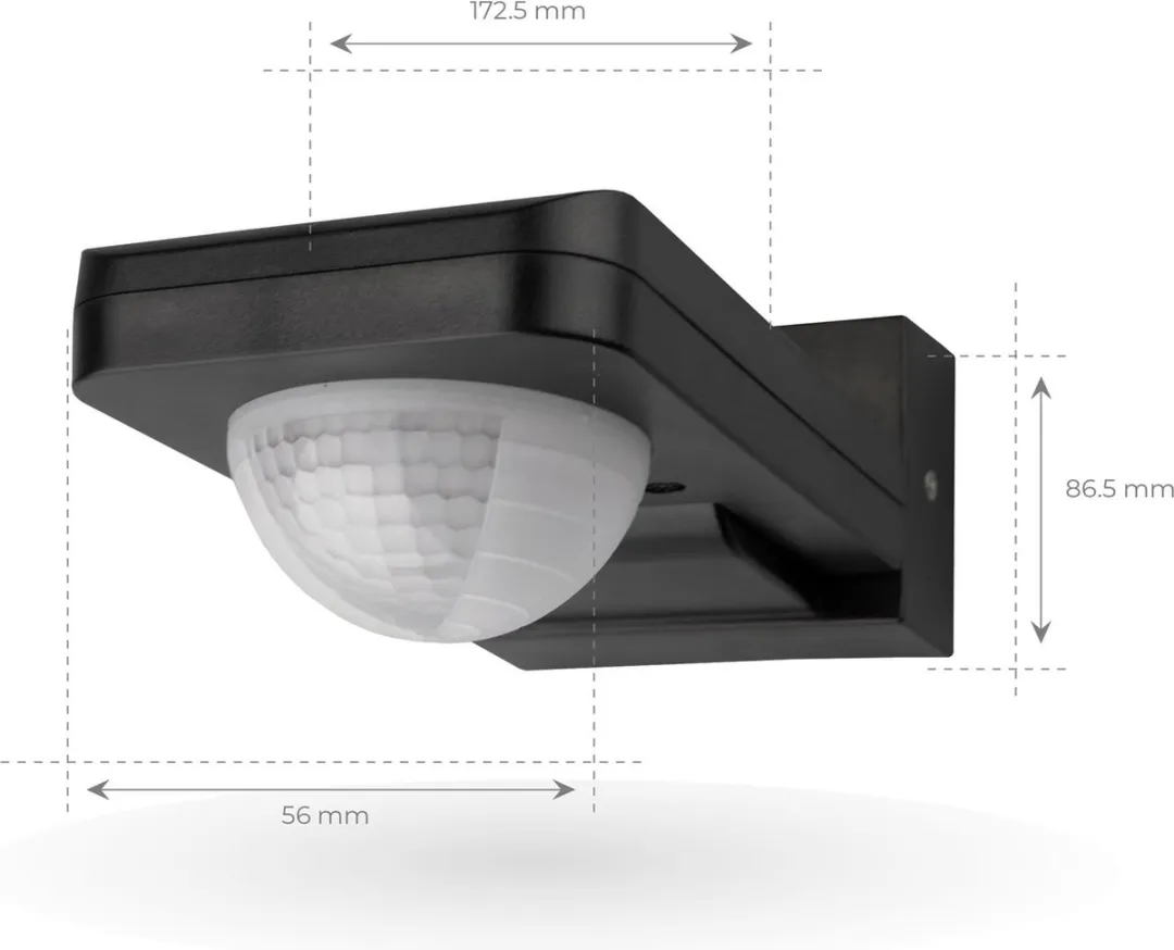 Ledvion Bewegingsmelder LV10043 - Opbouw - IP65 - 360° - 20m