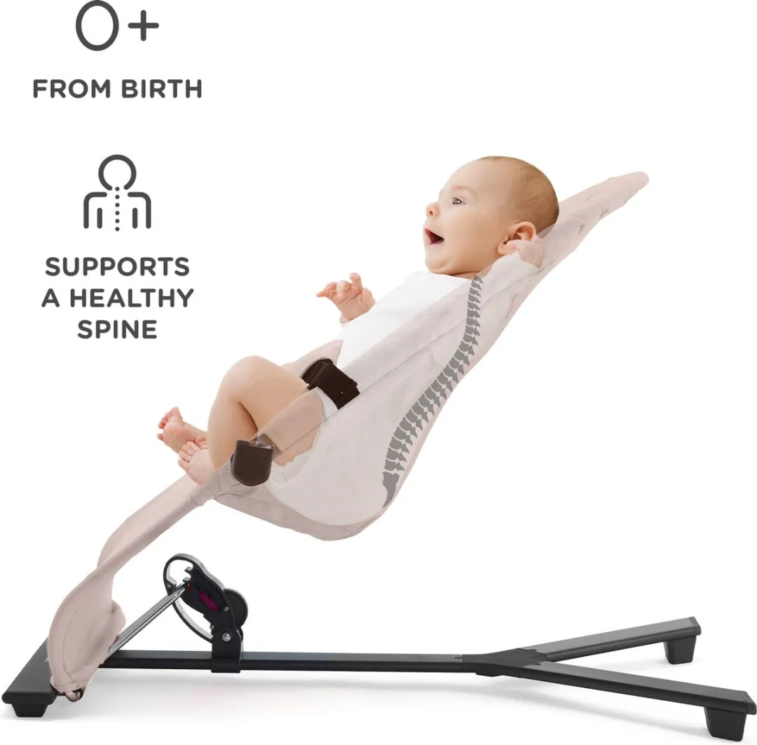 KinderKraft MIMI Babywip- en Ligstoel Beige