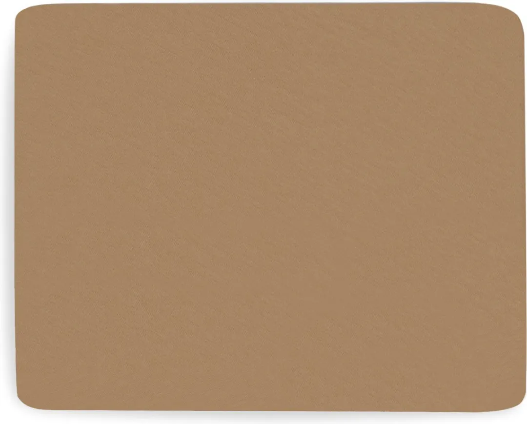 Jollein Baby Hoeslaken Jersey 75x95cm - Biscuit