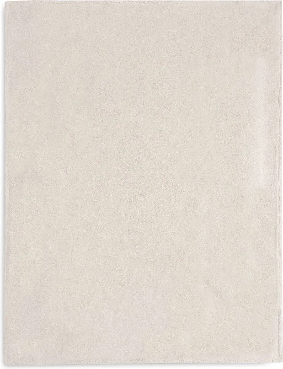 Jollein Deken Ledikant 100x150cm Check Knit Oatmeal