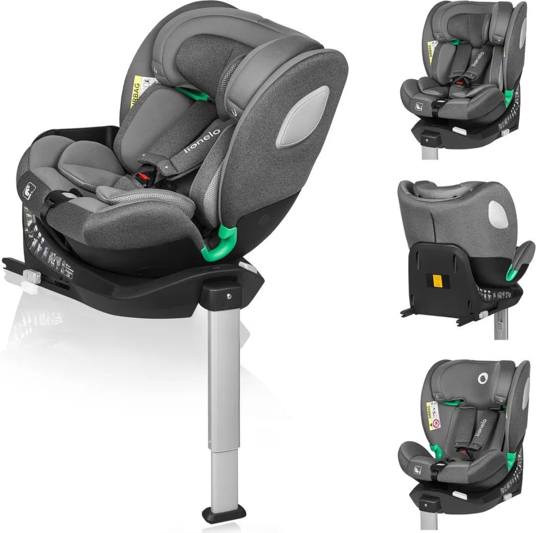 Lionelo Braam i-Size Autostoeltje 4in1 40-150cm - Zwart