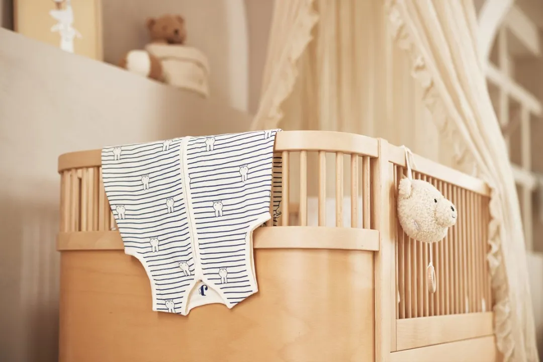 Jollein x Nijntje Hydrofiel Slaapzak 110cm Navy - Miffy Stripe