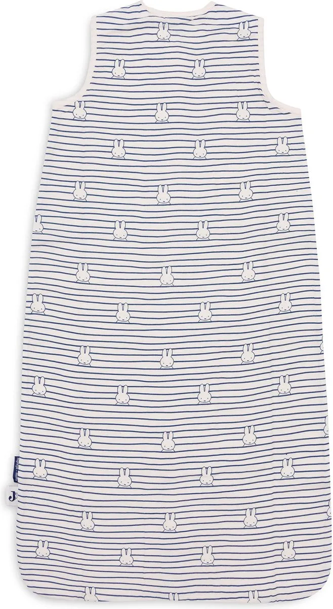 Jollein x Nijntje Hydrofiel Slaapzak 110cm Navy - Miffy Stripe