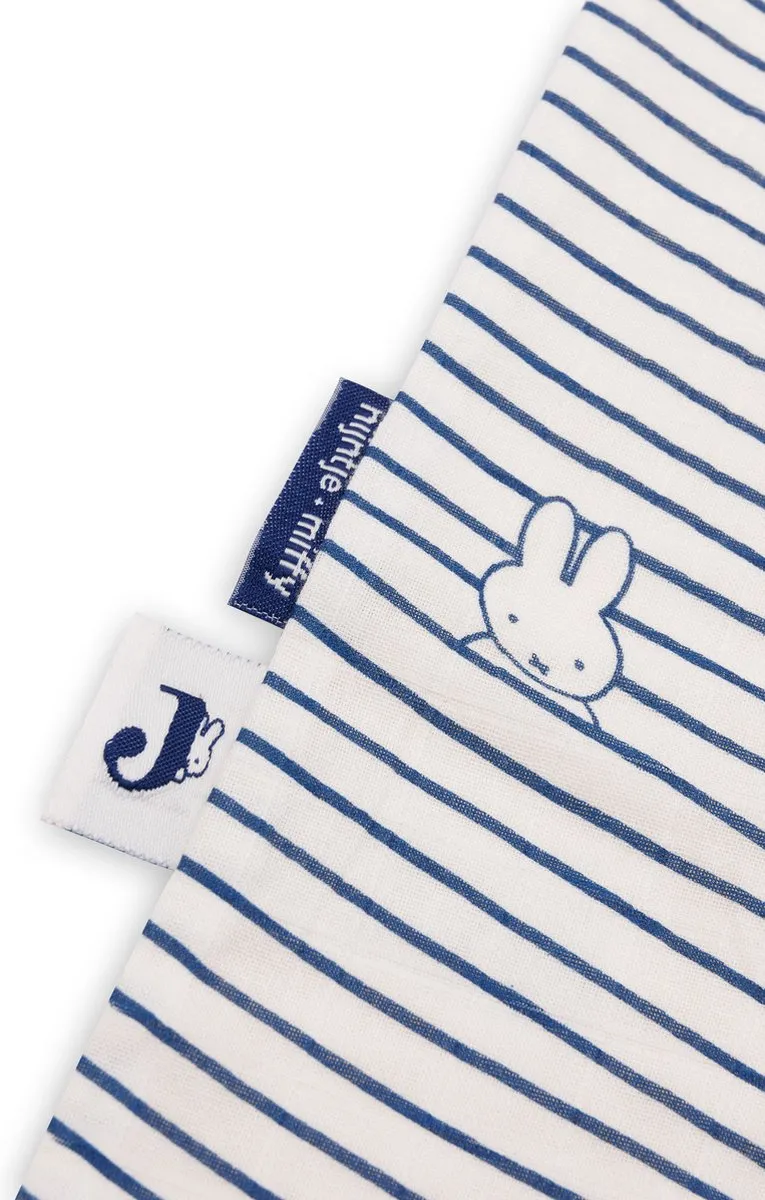 Jollein x Nijntje Hydrofiel Slaapzak 110cm Navy - Miffy Stripe - afbeelding 6 van 6