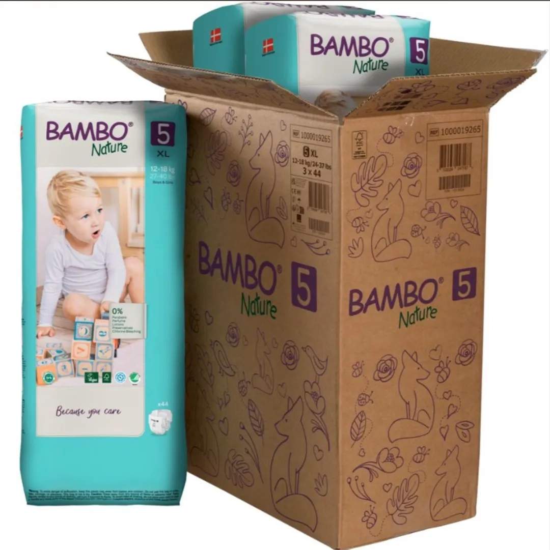 Bambo Nature Luiers - Junior - maat 5 (3x 44 stuks)