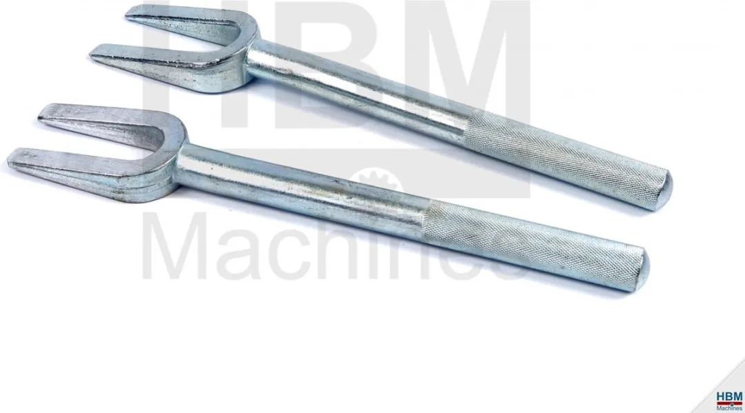 HBM Stuurkogeltrekker-vork 22mm - Combiset met lamp