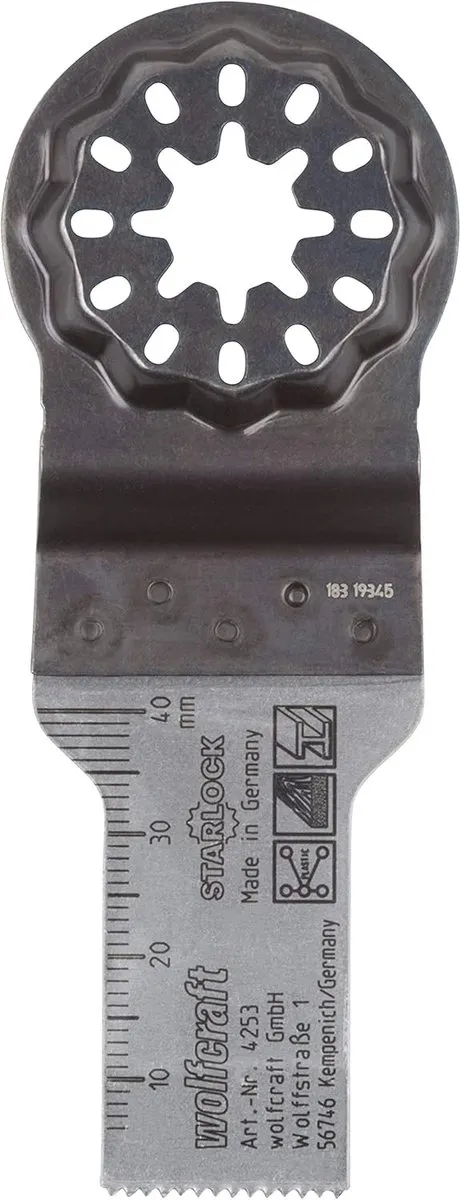 Wolfcraft Expert Insteekzaagblad BiM 4253000 - Oscillerend - afbeelding 6 van 6