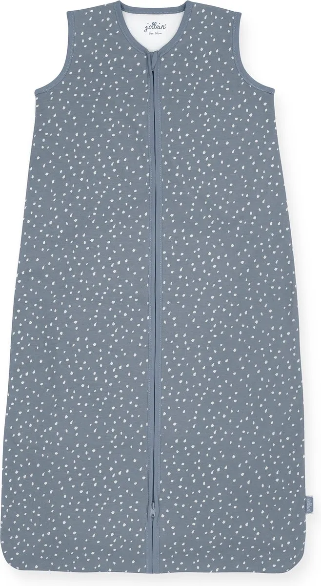 Jollein Baby Zomerslaapzak Jersey Spickle Grey - 90cm Katoen