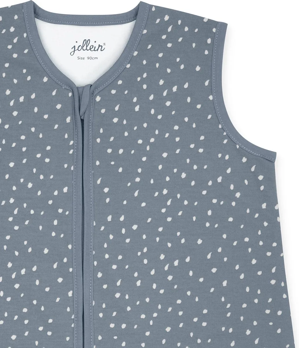 Jollein Baby Zomerslaapzak Jersey Spickle Grey - 90cm Katoen