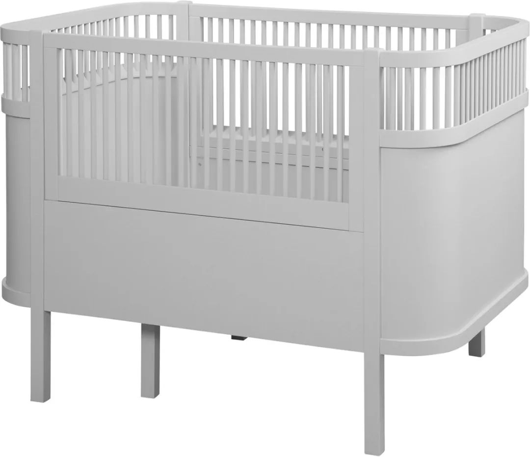 Sebra Meegroeibed Baby & Junior Stone Grey
