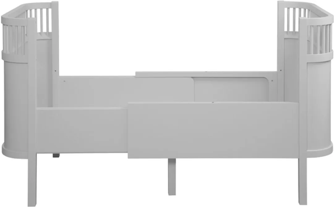 Sebra Meegroeibed Baby & Junior Stone Grey