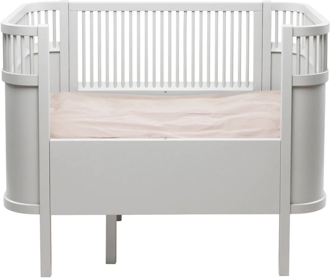 Sebra Meegroeibed Baby & Junior Stone Grey