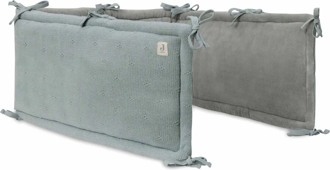 Jollein Boxbumper Cosy Knit Sea Green 180x30cm