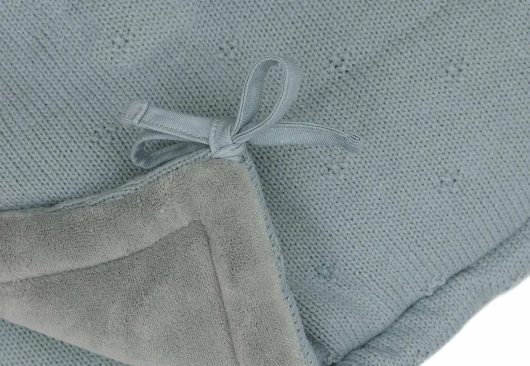 Jollein Boxbumper Cosy Knit Sea Green 180x30cm