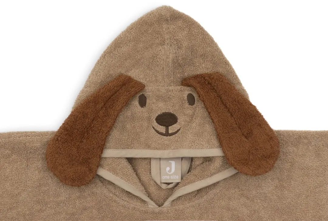 Jollein Badponcho Diego - 100% Katoen - 2-3 jaar - Biscuit