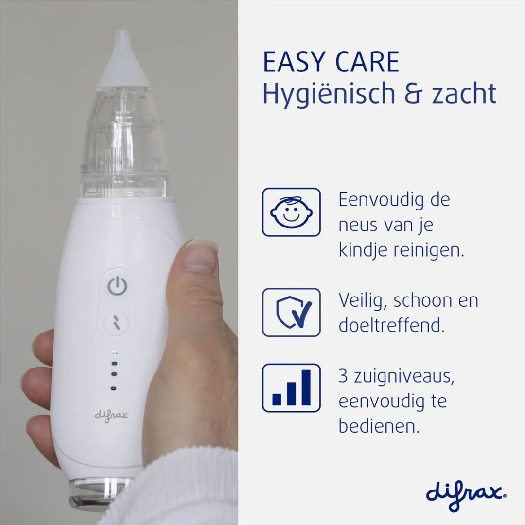 Difrax Elektrische Neusreiniger Baby - Draadloos