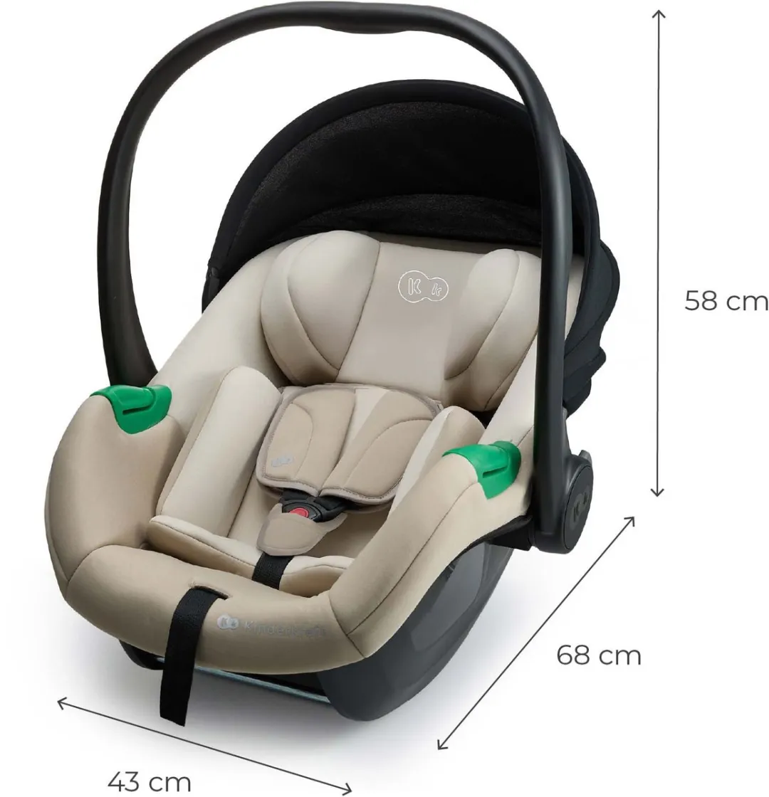KinderKraft MINK PRO 2 i-Size Autostoel - Groep 0+ - Beige