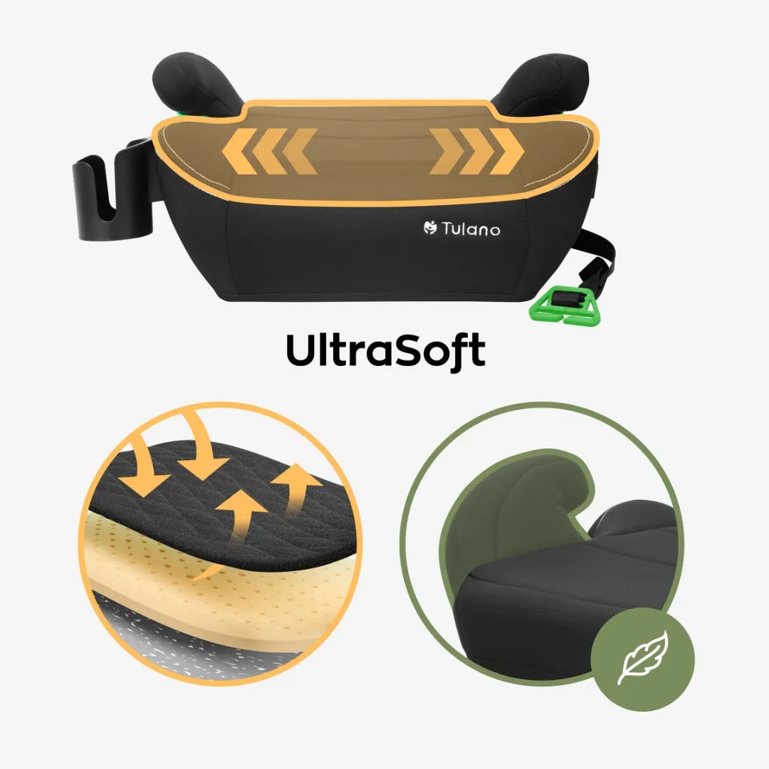 Tulano-Autostoel-Cabby 25-Zwart