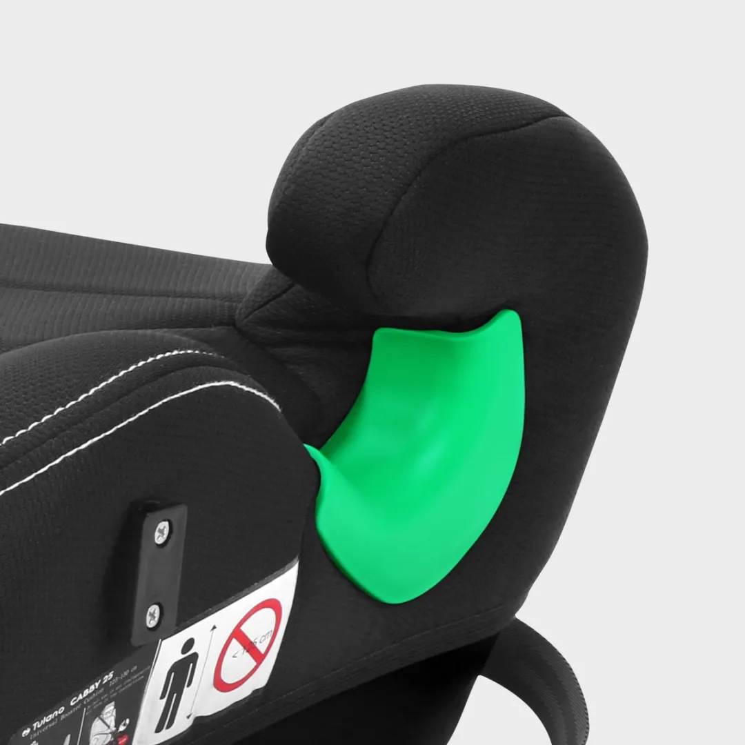 Tulano-Autostoel-Cabby 25-Zwart