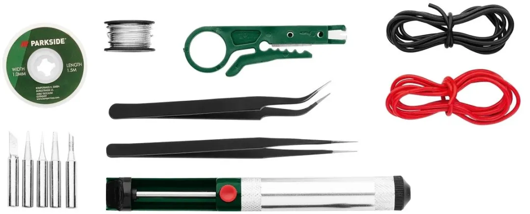 PARKSIDE Soldeerboutset 60W - 17-delig