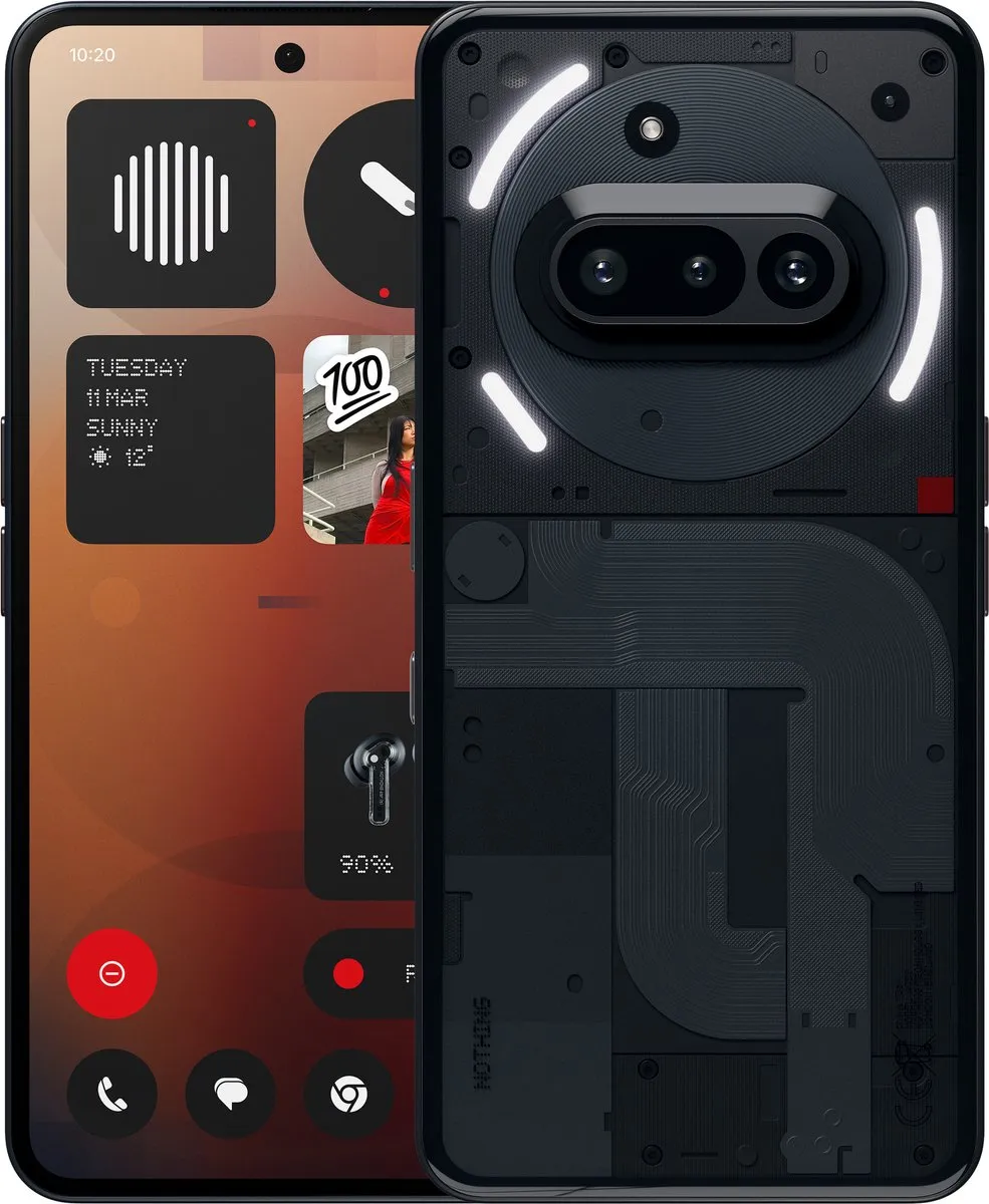 Nothing Phone (3a) 12/256GB - Zwart