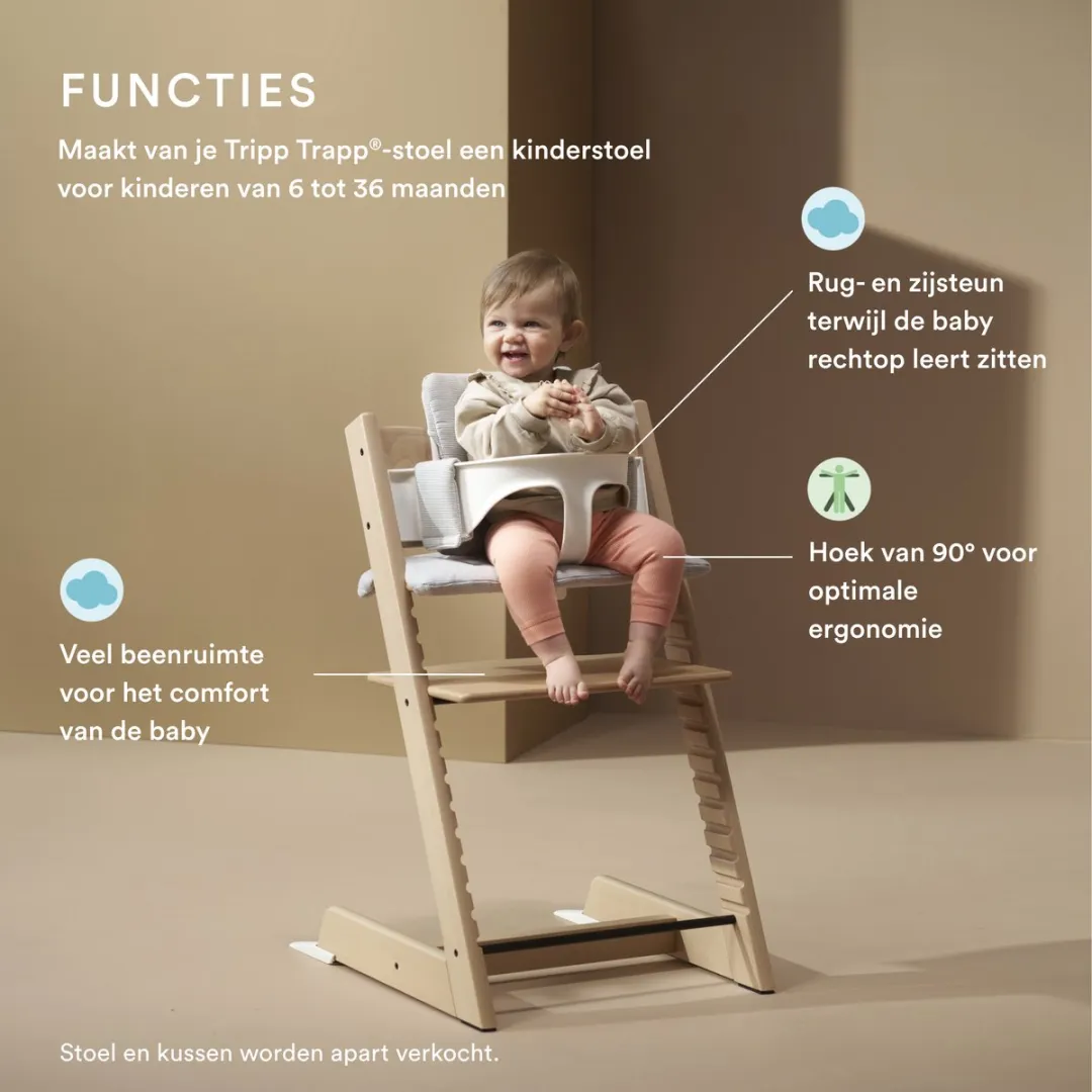 Stokke Tripp Trapp Babyset Serene Pink - 6-36 maanden