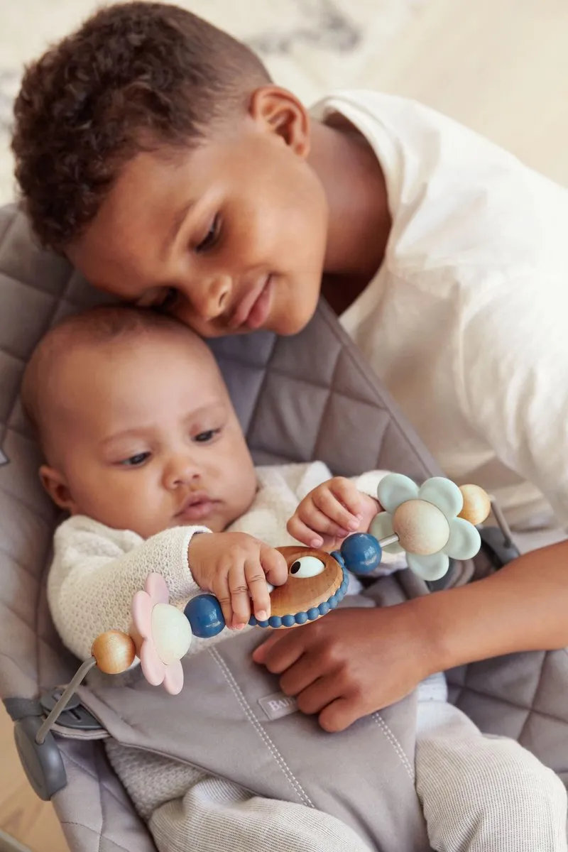 BabyBjörn Speelboog Wipstoel - Ondeugende Oogjes Pastel
