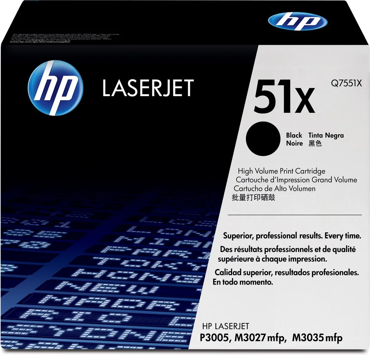 HP 51X Tonercartridge - 21.500 pagina's - Zwart