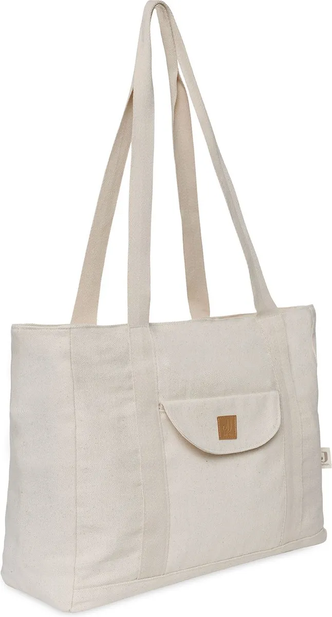 Jollein Luiertas Shopper Twill Natural