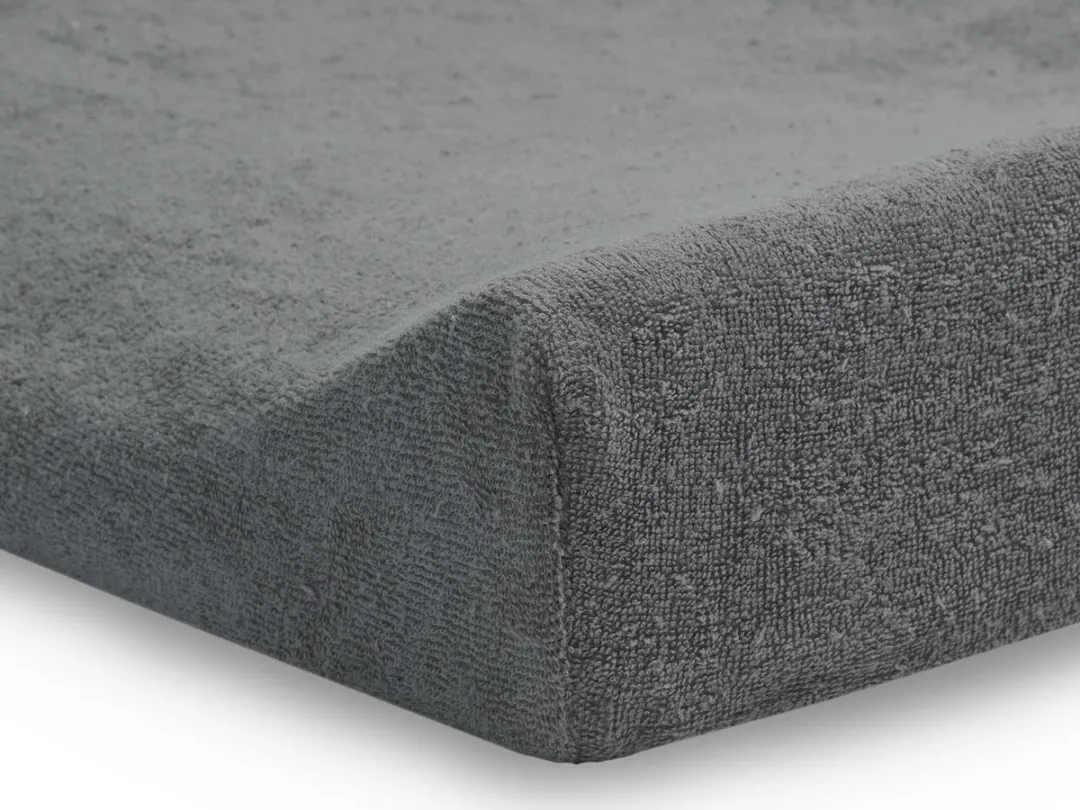Jollein Aankleedkussenhoes Badstof 50x70cm - Storm Grey