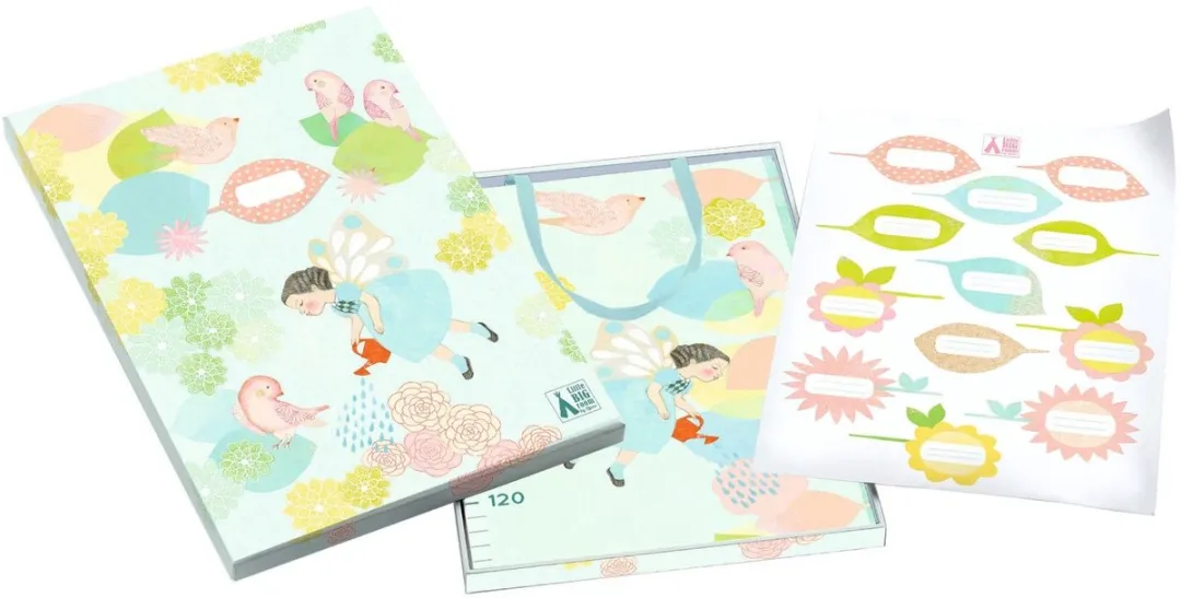 Djeco Groeimeter Springtime - Multicolor