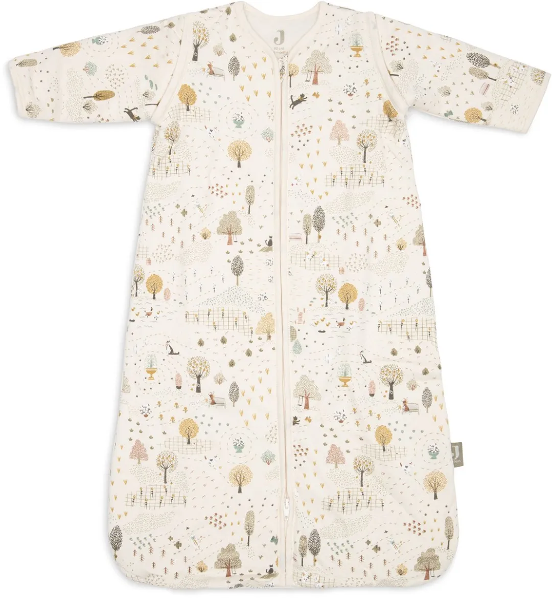 Jollein Slaapzak Baby Tiny Park 90cm - Afritsbare mouw