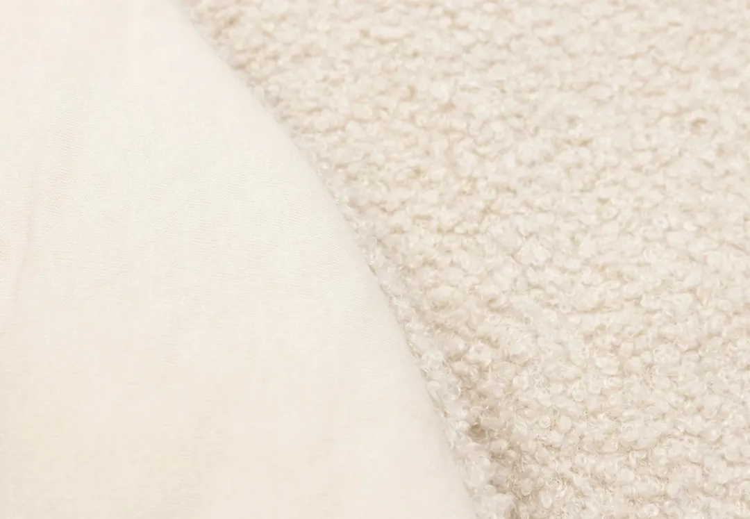 Jollein Boxkleed 95cm Rond Boucle Naturel