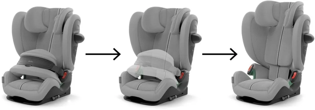 Cybex Pallas G3 Autostoel - Stone Grey