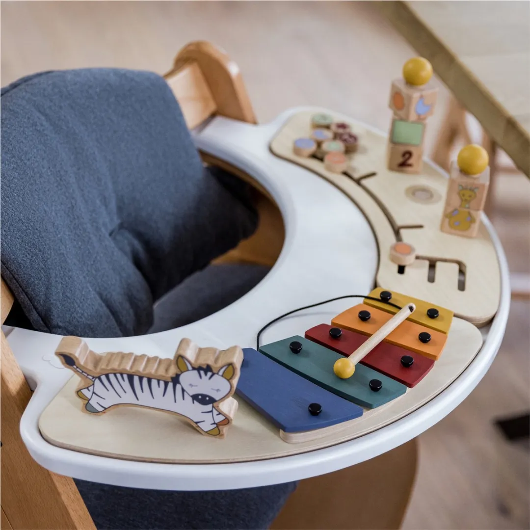 Hauck Play Music Zebra Kinderstoel - Zebra - afbeelding 6 van 6
