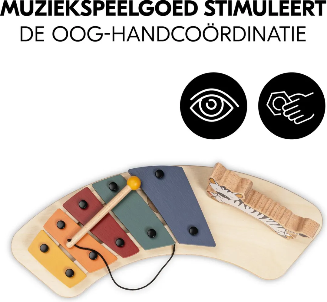 Hauck Play Music Zebra Kinderstoel - Zebra