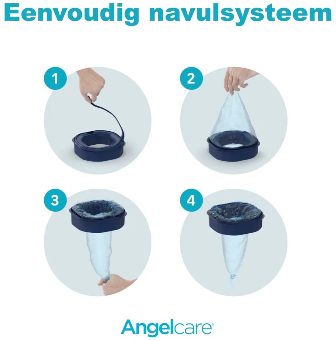 Angelcare Dress Up Navulling Luieremmer - 12 Stuks