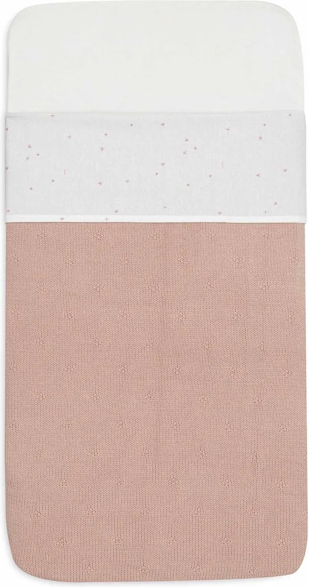 Jollein Baby Laken Ledikant 120x150cm Twinkling Wild Rose