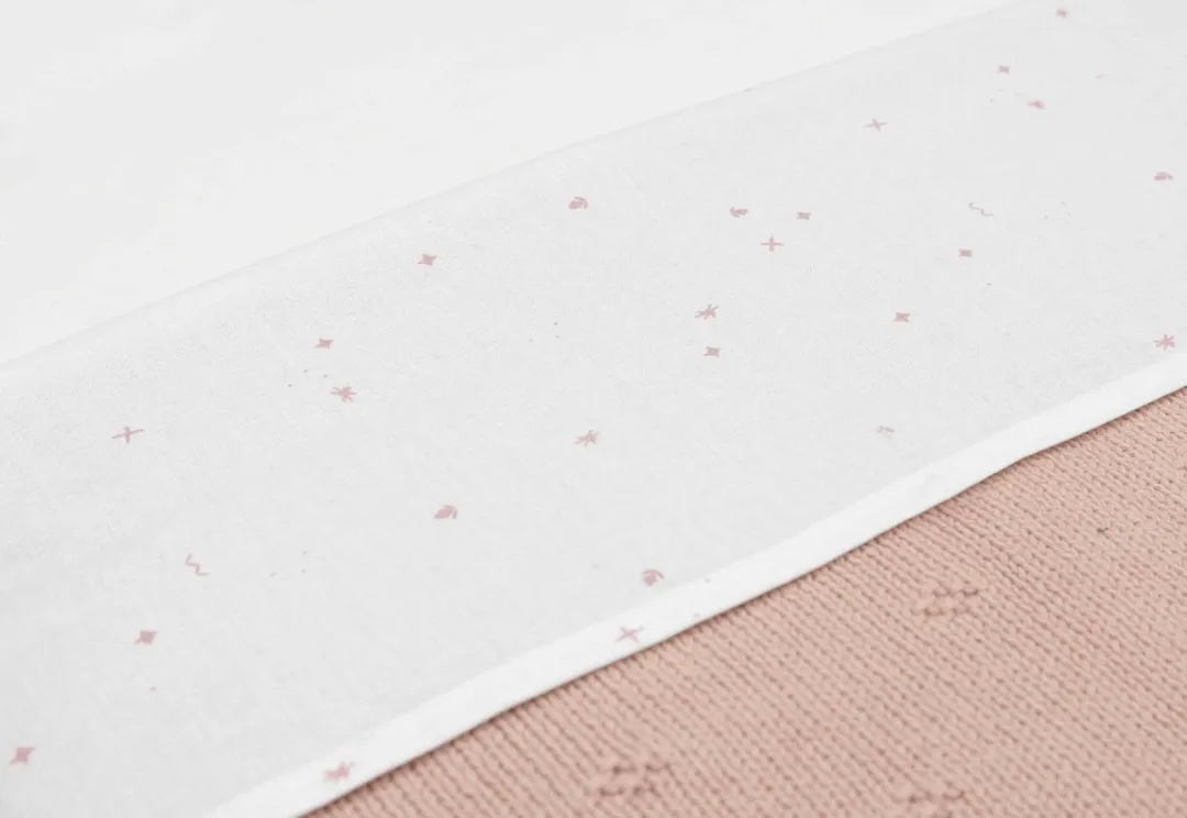 Jollein Baby Laken Ledikant 120x150cm Twinkling Wild Rose