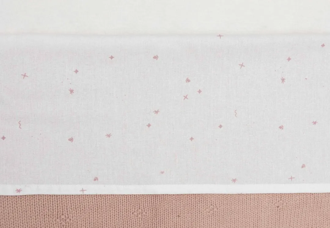 Jollein Baby Laken Ledikant 120x150cm Twinkling Wild Rose