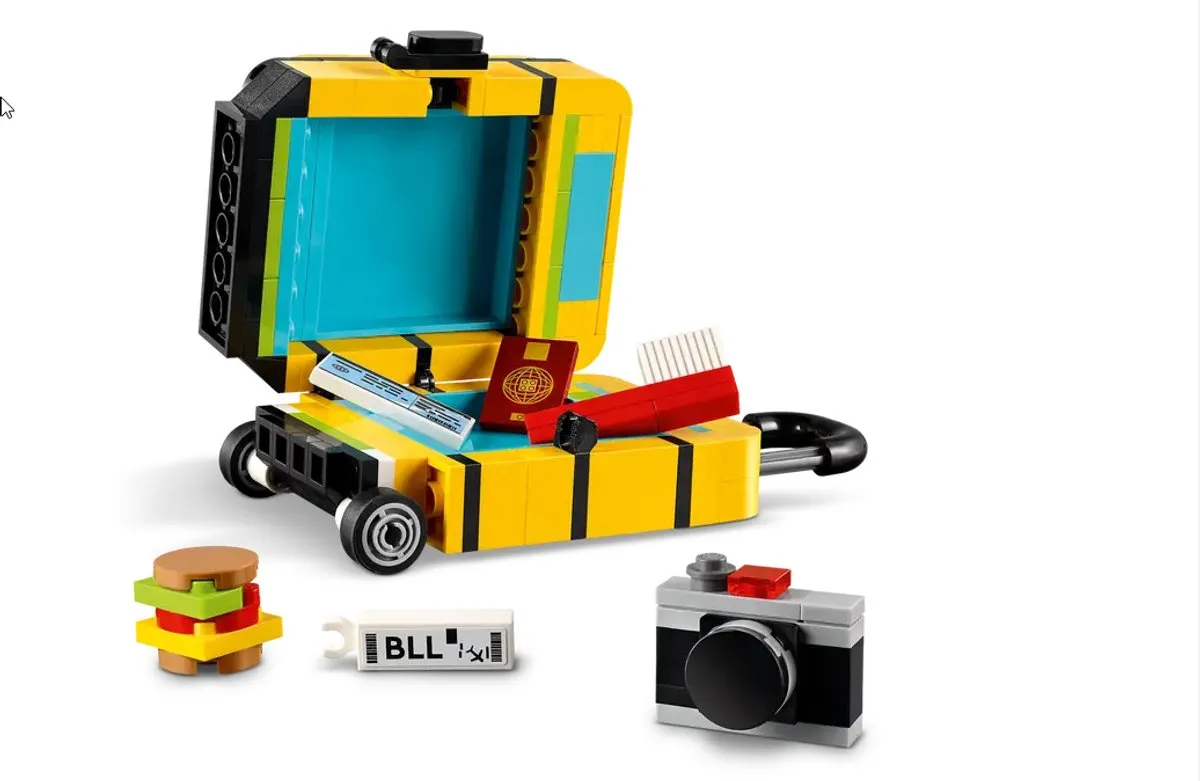 LEGO 40817 Gele Koffer - 184 Stukken