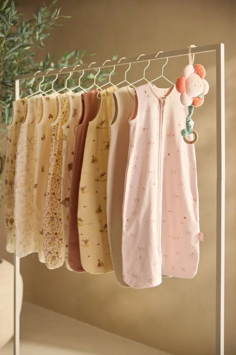 Jollein Slaapzak Baby Mouwloos 90cm Little Waffle Light Terra