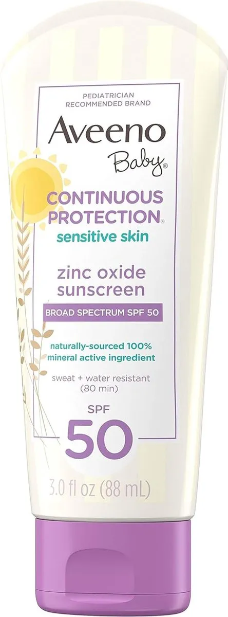 Aveeno Baby Minerale Zonnebrandcrème SPF 50 88ml