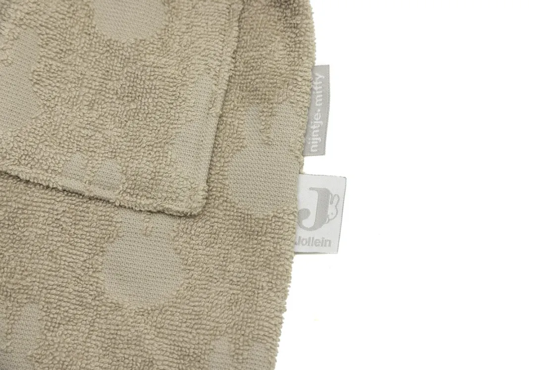 Jollein x Nijntje Baby Badjas Miffy Jacquard 3-4 jaar - Olive Green