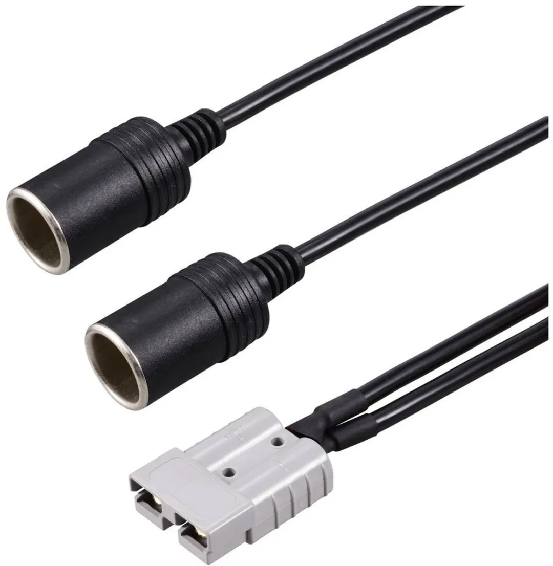 Tru Components TC-12195700 Hoogstroomstekker Auto - 2x Sigarettenaansteker