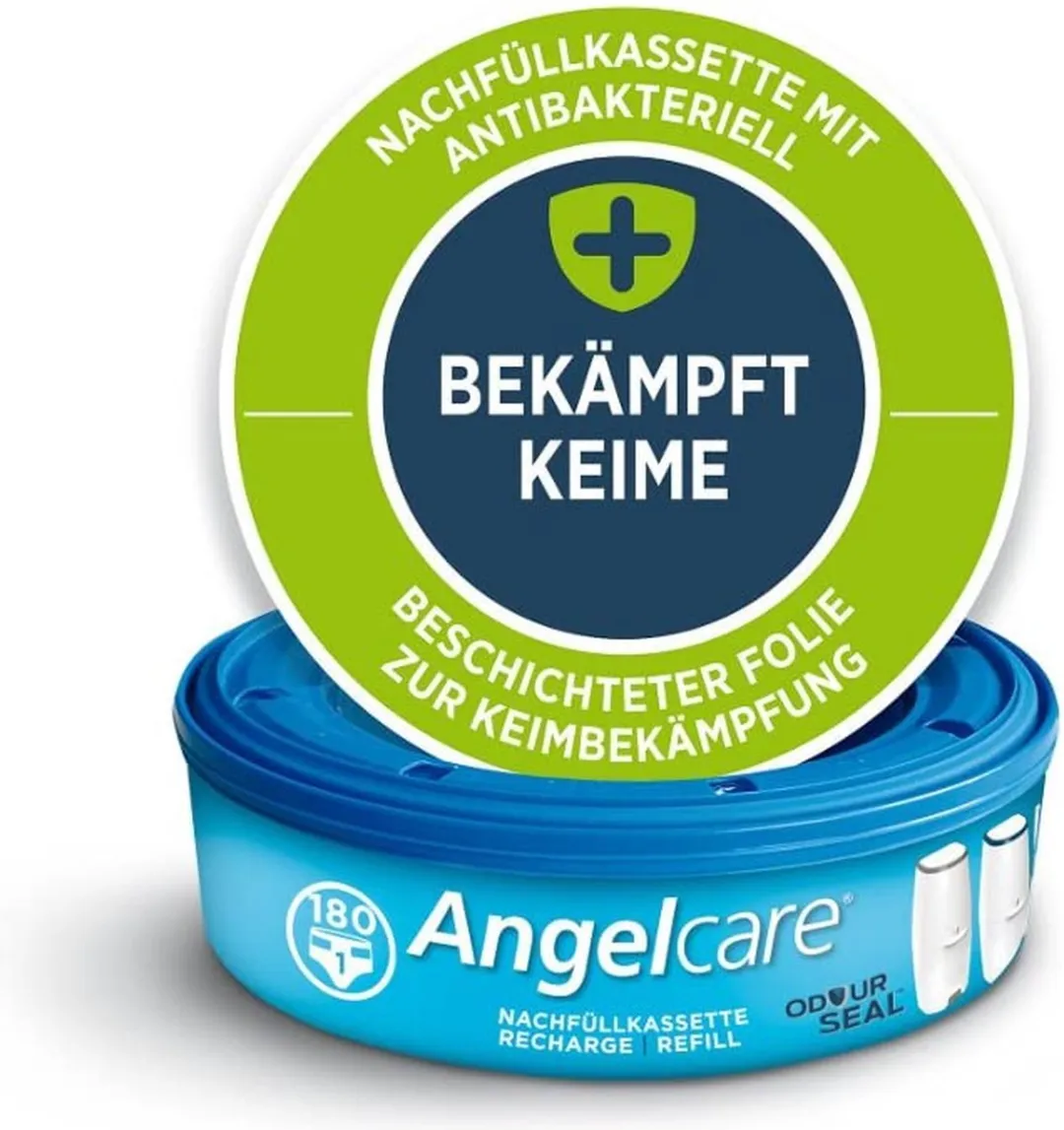 Angelcare Navulcassettes 24 Stuks - 180 Stuks