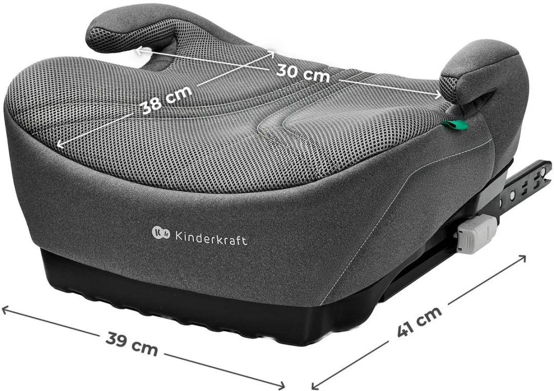 KinderKraft I-BOOST 2 PRO i-Size Autostoel Booster 125-150cm - Grijs